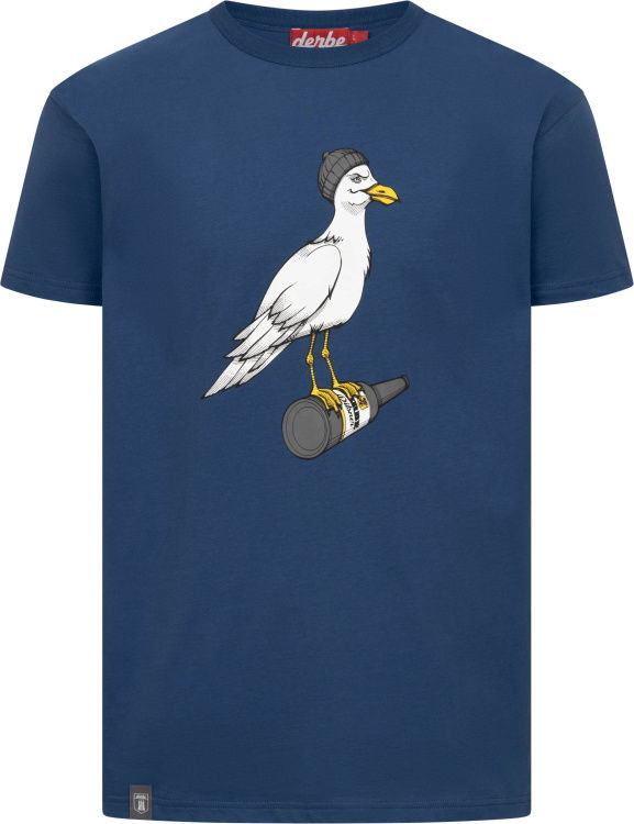 Derbe T-Shirt Sturmmöwe Men Derbe T-Shirt Sturmmöwe Men Farbe / color: navy peony/lava smoke ()