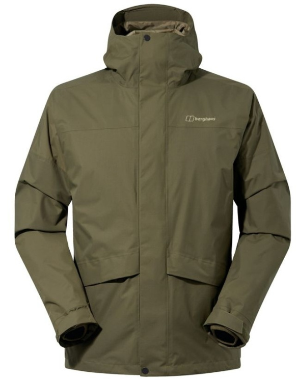 Berghaus Mens Integer Gemini 4in1 Jacket Berghaus Mens Integer Gemini 4in1 Jacket Farbe / color: olive night ()