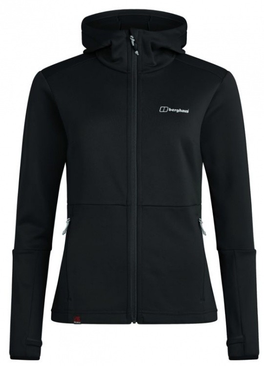 Berghaus Womens Fourier Hooded Jacket Berghaus Womens Fourier Hooded Jacket Farbe / color: black ()