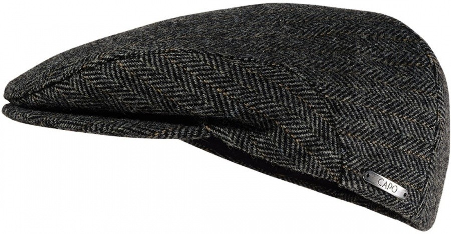 Capo Flat Cap Herringbone Capo Flat Cap Herringbone Farbe / color: anthracite ()