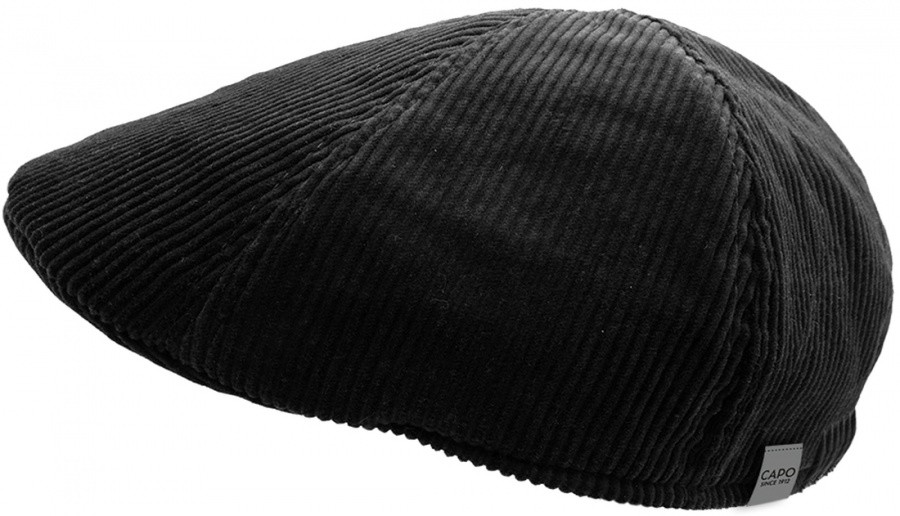 Capo Flat Cap Corduroy Capo Flat Cap Corduroy Farbe / color: black ()