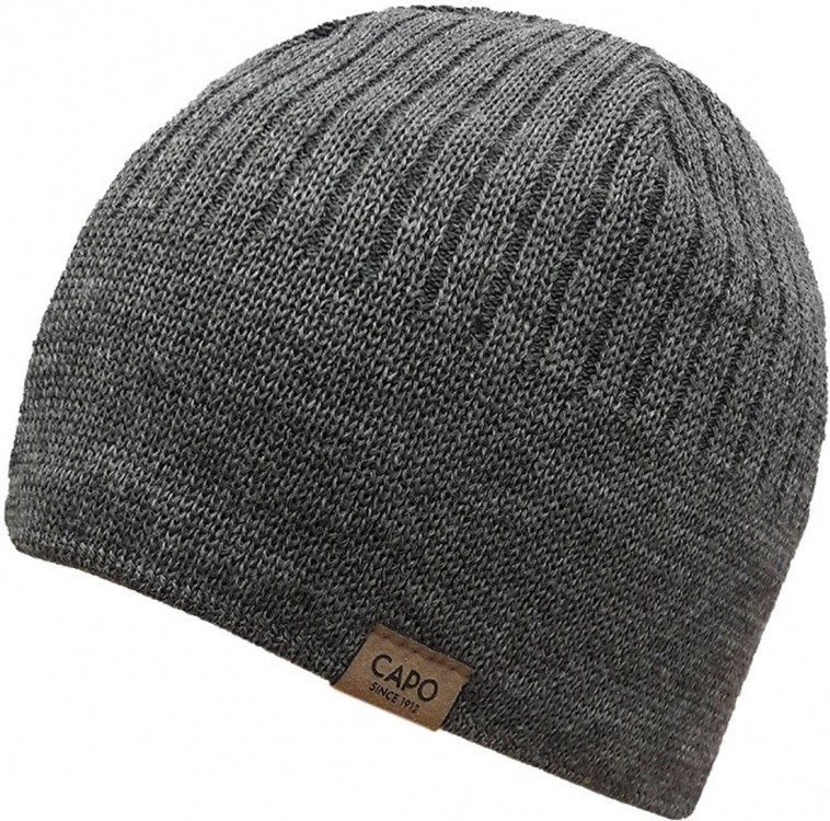 Capo Hat With Recycled Yarn Capo Hat With Recycled Yarn Farbe / color: granite ()