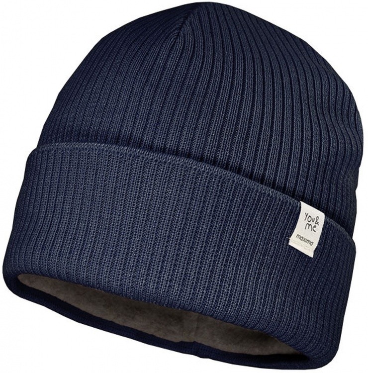 maximo Kids Hat GOTS With Fold Up maximo Kids Hat GOTS With Fold Up Farbe / color: navy ()