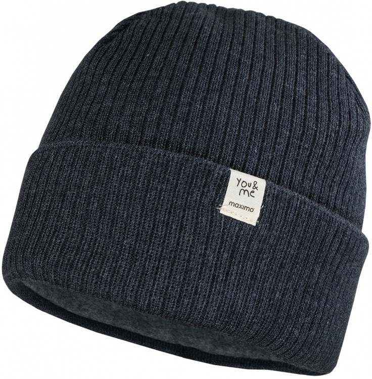maximo Kids Hat GOTS With Fold Up maximo Kids Hat GOTS With Fold Up Farbe / color: anthracite ()