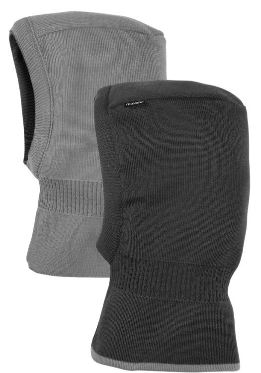 maximo Kinderschlupfmütze Merino 2-farbig maximo Kinderschlupfmütze Merino 2-farbig Farbe / color: grau mel./carbon mel. ()