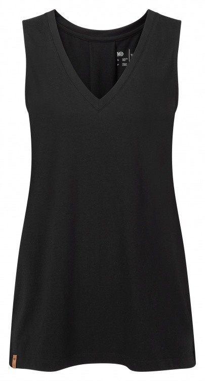 Tentree Womens Treeblend V-Neck Tank Tentree Womens Treeblend V-Neck Tank Farbe / color: meteorite black ()