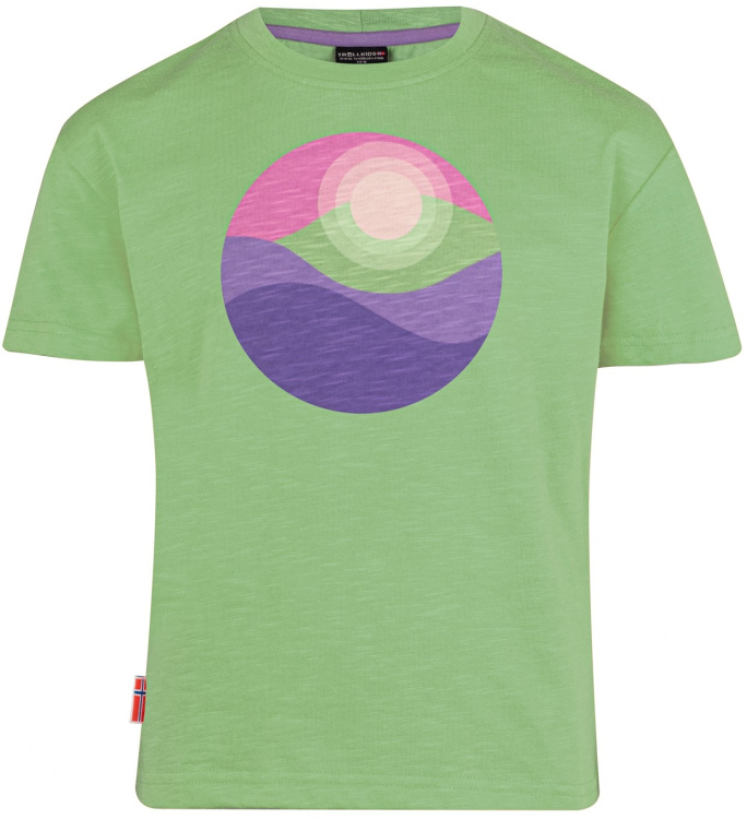 Trollkids Girls Halsafjord T Trollkids Girls Halsafjord T Farbe / color: pistachio green ()