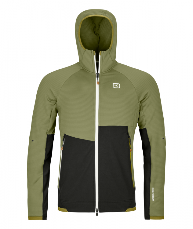 Ortovox Fleece Rib Hoody Men Ortovox Fleece Rib Hoody Men Farbe / color: wild herbs ()