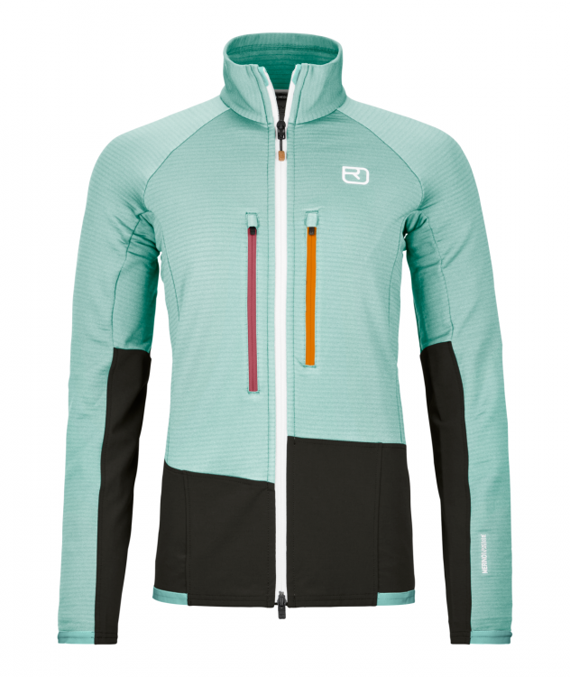 Ortovox Fleece Rib Jacket Women Ortovox Fleece Rib Jacket Women Farbe / color: aquatic ice ()