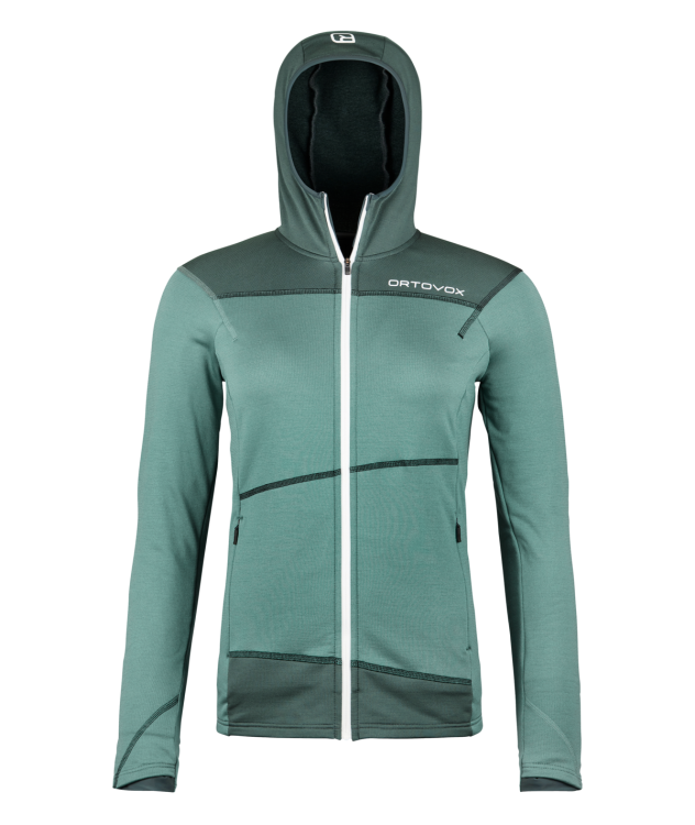 Ortovox Merino Fleece Light Hoody Women Ortovox Merino Fleece Light Hoody Women Farbe / color: arctic grey ()