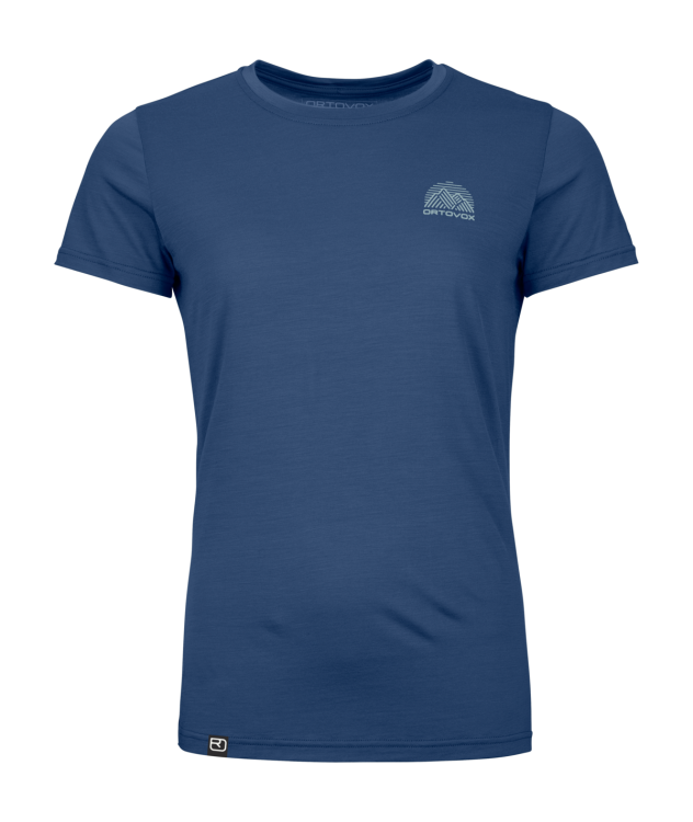 Ortovox 120 Cool Tec MTN Stripe TS Women Ortovox 120 Cool Tec MTN Stripe TS Women Farbe / color: blue nunatak ()