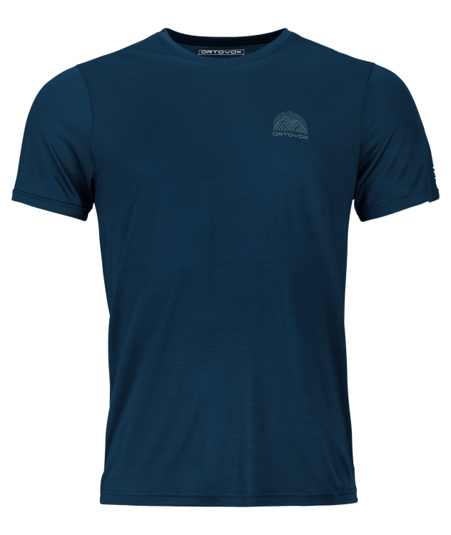 Ortovox 120 Cool Tec MTN Stripe TS Men Ortovox 120 Cool Tec MTN Stripe TS Men Farbe / color: deep ocean ()