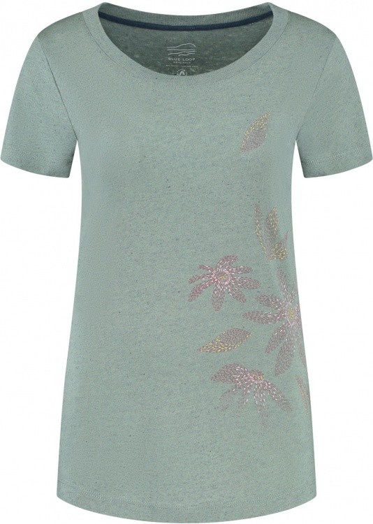 Blue Loop Originals Denimcel Morning Glory T-Shirt Women Blue Loop Originals Denimcel Morning Glory T-Shirt Women Farbe / color: agave green ()