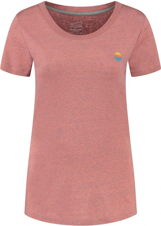 Blue Loop Originals Denimcel Sunset T-Shirt Women Blue Loop Originals Denimcel Sunset T-Shirt Women Farbe / color: salmon ()