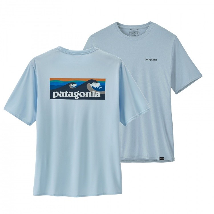 Patagonia Mens Cap Cool D G Shirt Waters Patagonia Mens Cap Cool D G Shirt Waters Farbe / color: chilled blue ()
