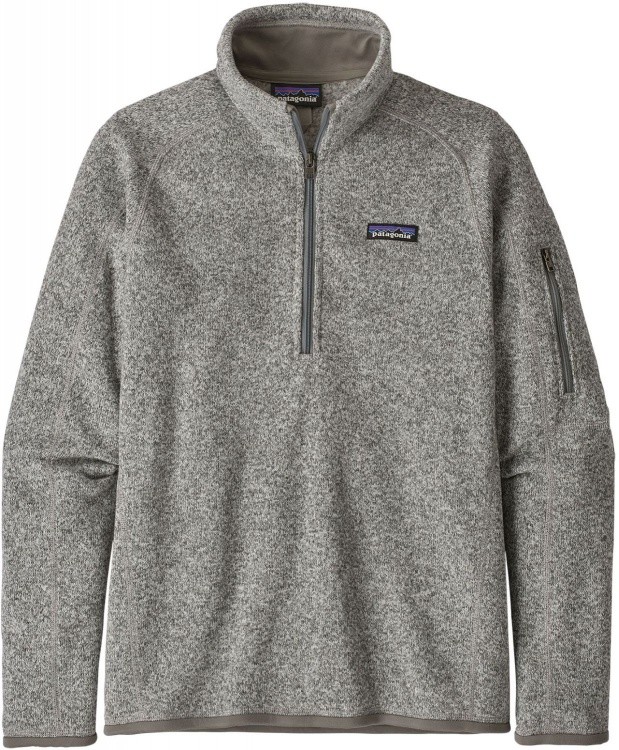 Patagonia Womens Better Sweater 1/4 Zip Patagonia Womens Better Sweater 1/4 Zip Farbe / color: birch white ()