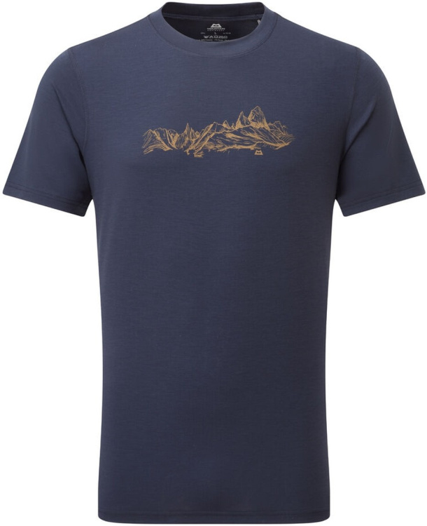 Mountain Equipment Groundup Skyline Tee Mountain Equipment Groundup Skyline Tee Farbe / color: cosmos ()