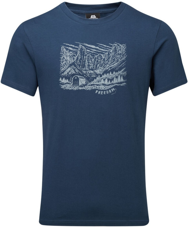 Mountain Equipment Freedom Tee Mountain Equipment Freedom Tee Farbe / color: denim blue ()