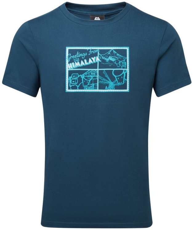 Mountain Equipment Yorik Himalaya Tee Mountain Equipment Yorik Himalaya Tee Farbe / color: majolica blue ()