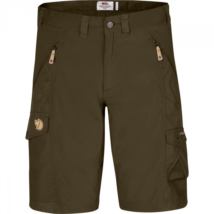 Fjällräven Abisko Shorts Men Fjällräven Abisko Shorts Men Farbe / color: dark olive ()