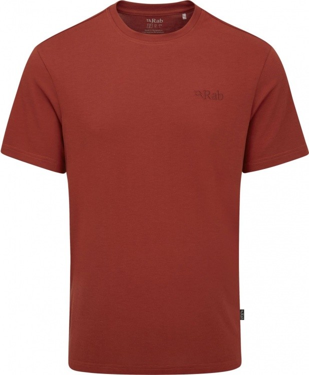 Rab Crimp Elevation Tee Rab Crimp Elevation Tee Farbe / color: tuscan red ()