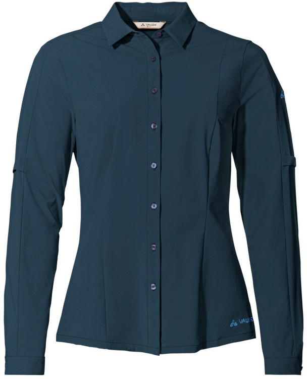 VAUDE Womens Farley Stretch Shirt VAUDE Womens Farley Stretch Shirt Farbe / color: dark sea ()