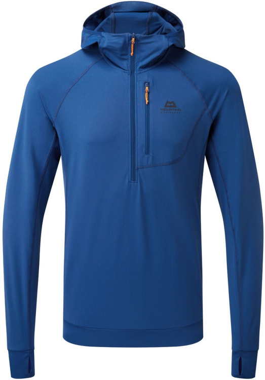 Mountain Equipment Aiguille Hooded Top Mountain Equipment Aiguille Hooded Top Farbe / color: admiral blue ()