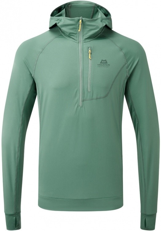 Mountain Equipment Aiguille Hooded Top Mountain Equipment Aiguille Hooded Top Farbe / color: sage ()