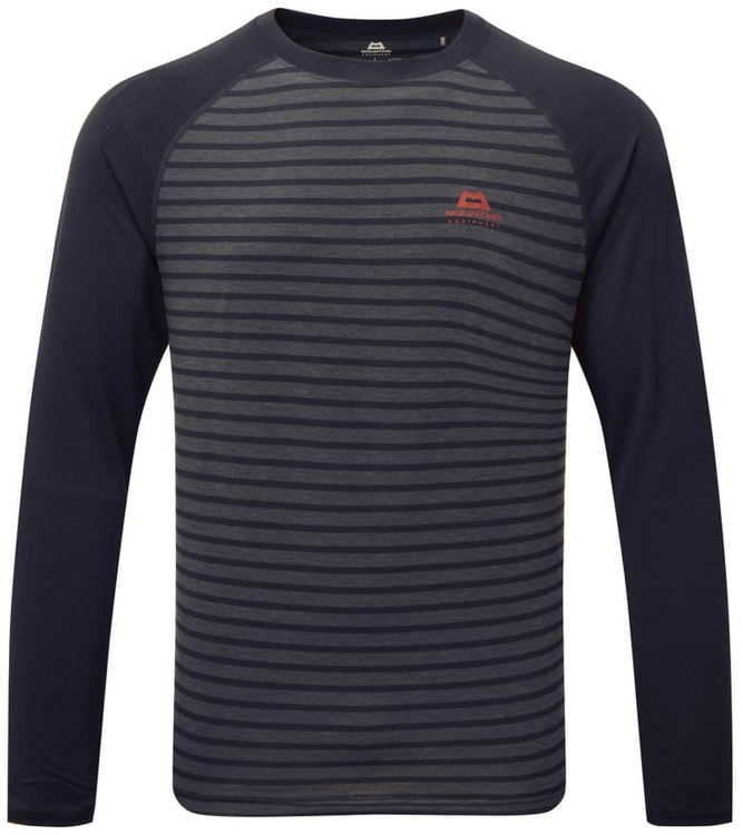 Mountain Equipment Redline LS Tee Mountain Equipment Redline LS Tee Farbe / color: cosmos stripe/cosmos ()