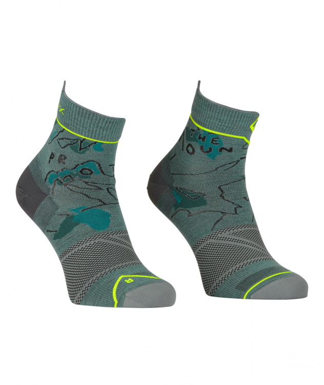 Ortovox Alpine Light Quarter Socks Men Ortovox Alpine Light Quarter Socks Men Farbe / color: arctic grey ()