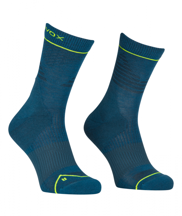 Ortovox Alpine Pro Comp Mid Socks Men Ortovox Alpine Pro Comp Mid Socks Men Farbe / color: petrol blue ()