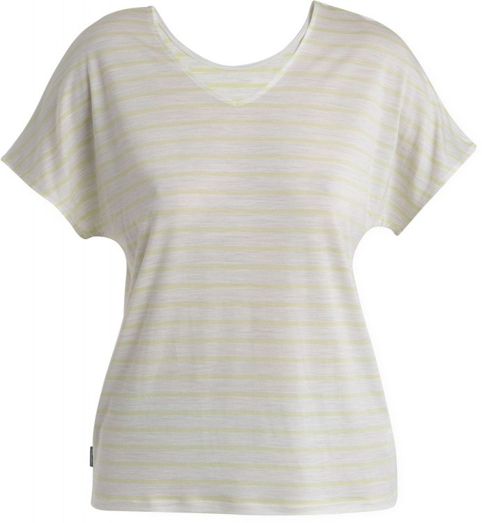 Icebreaker Womens Drayden Reversible SS Top Icebreaker Womens Drayden Reversible SS Top Farbe / color: stripe/ecru hthr/glazen ()