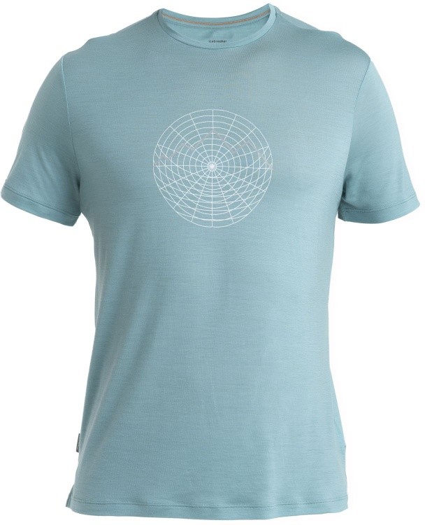 Icebreaker Sphere III SS Tee Vision Grid Icebreaker Sphere III SS Tee Vision Grid Farbe / color: cloud ray ()