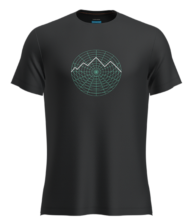 Icebreaker Sphere III SS Tee Vision Grid Icebreaker Sphere III SS Tee Vision Grid Farbe / color: black ()