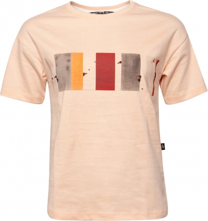 Chillaz Leoben Rainbow T-Shirt Women Chillaz Leoben Rainbow T-Shirt Women Farbe / color: coral ()