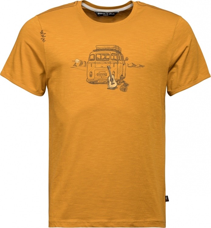 Chillaz Out In Nature T-Shirt Men Chillaz Out In Nature T-Shirt Men Farbe / color: dark curry ()