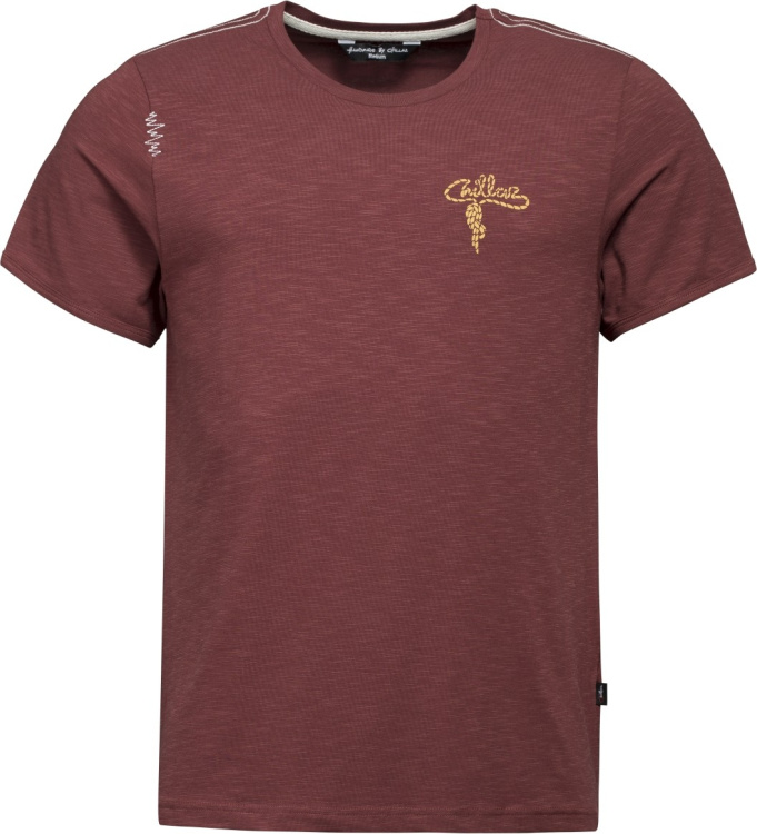 Chillaz Rope T-Shirt Men Chillaz Rope T-Shirt Men Farbe / color: dark red ()