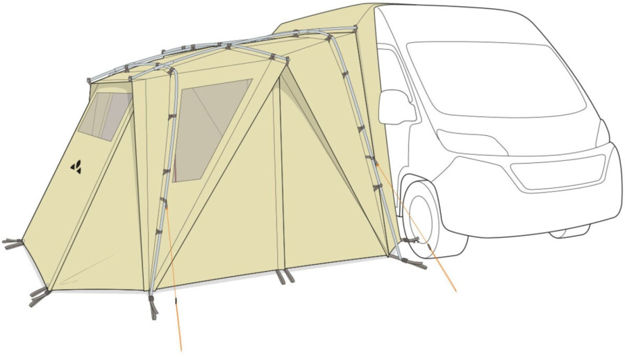 VAUDE Drive Pavillon VAUDE Drive Pavillon Farbe / color: sand ()