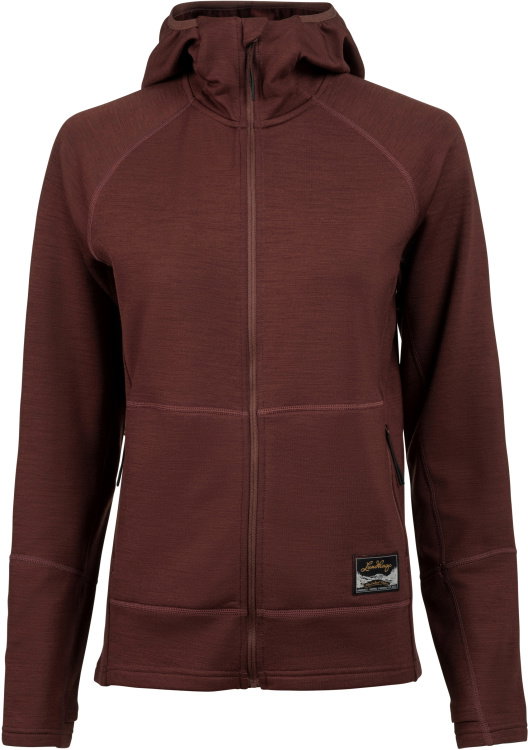 Lundhags Tived Merino Hoodie Women Lundhags Tived Merino Hoodie Women Farbe / color: burgundy ()