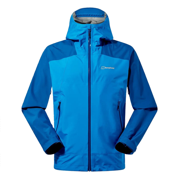 Berghaus Mens Paclite Peak Vented Jacket Berghaus Mens Paclite Peak Vented Jacket Farbe / color: blue/dark blue ()