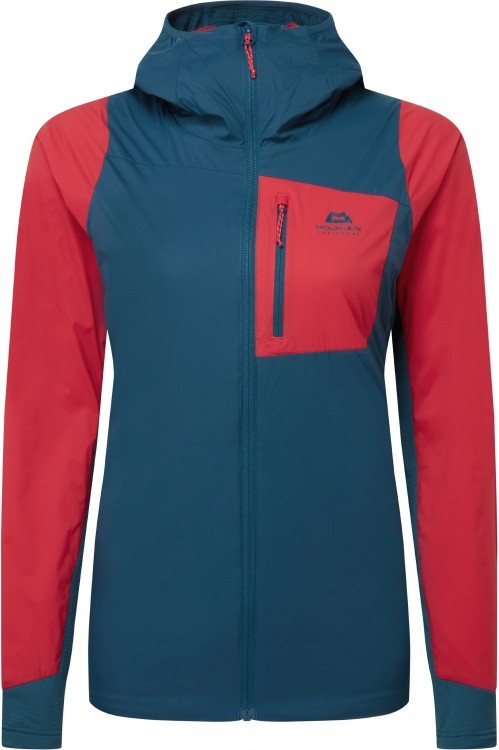 Mountain Equipment Switch Pro Hooded Womens Jacket Mountain Equipment Switch Pro Hooded Womens Jacket Farbe / color: majolica/capsicum ()