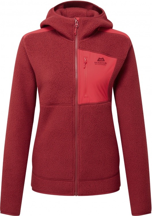 Mountain Equipment Highpile Hooded Womens Jacket Mountain Equipment Highpile Hooded Womens Jacket Farbe / color: tibetan red/capsicum ()