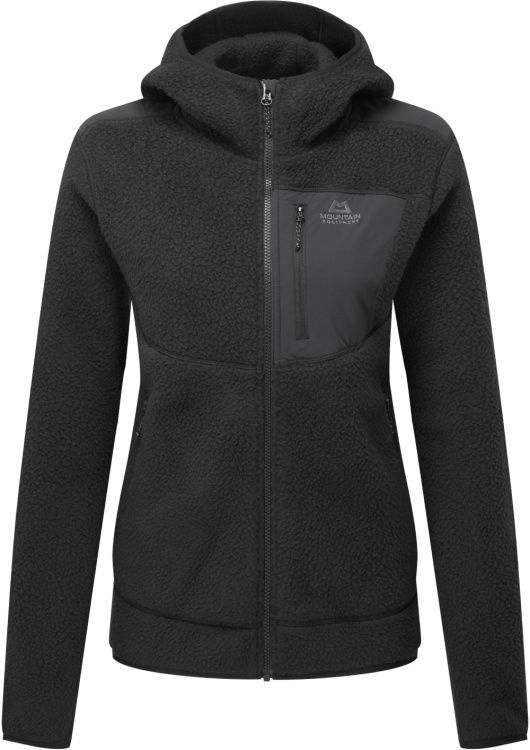 Mountain Equipment Highpile Hooded Womens Jacket Mountain Equipment Highpile Hooded Womens Jacket Farbe / color: black ()