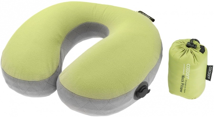 Cocoon Air Core Pillow Ultralight U-förmige Nackenstütze Cocoon Air Core Pillow Ultralight U-förmige Nackenstütze Farbe / color: wasabi/grey ()