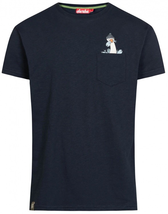Derbe T-Shirt Langer Hals Derbe T-Shirt Langer Hals Farbe / color: navy ()