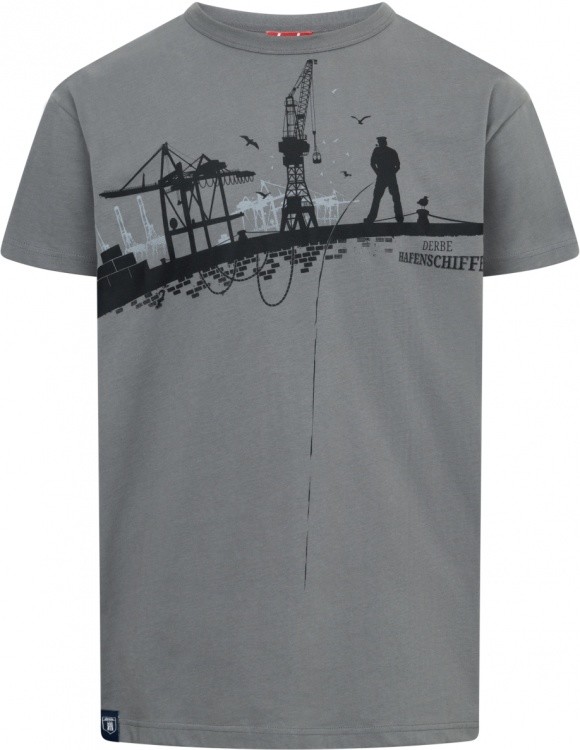 Derbe T-Shirt Hafenschiffer Derbe T-Shirt Hafenschiffer Farbe / color: lava smoke ()