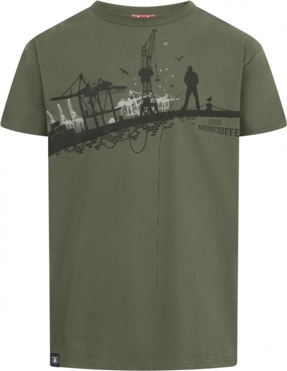 Derbe T-Shirt Hafenschiffer Derbe T-Shirt Hafenschiffer Farbe / color: olive ()
