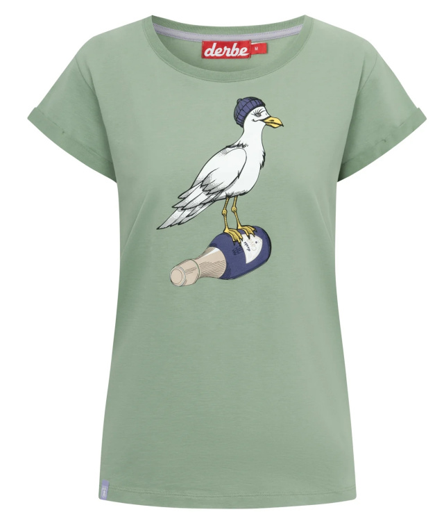 Derbe T-Shirt Sturmmöwin Women Derbe T-Shirt Sturmmöwin Women Farbe / color: hedge green ()