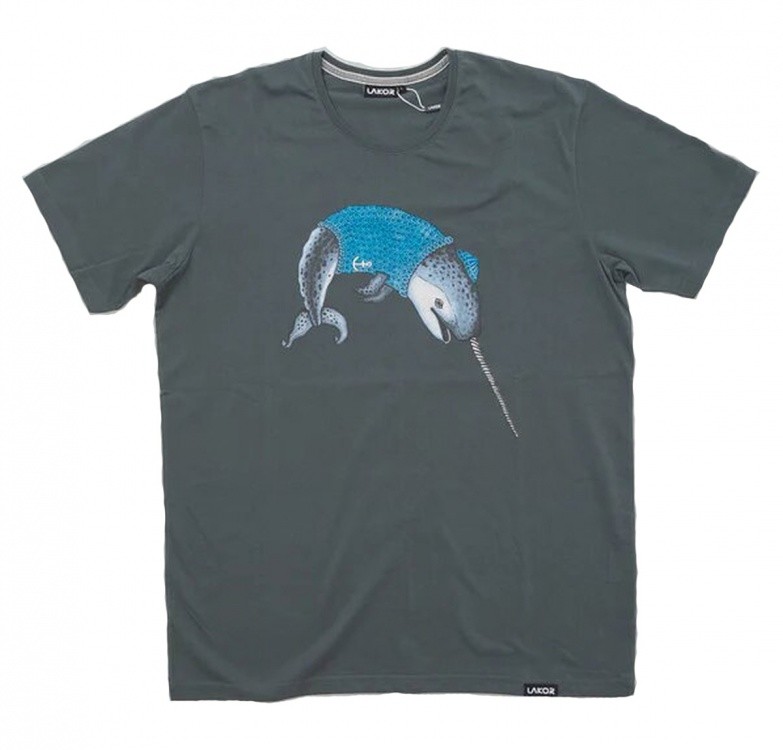 Lakor Narwhale T-Shirt Lakor Narwhale T-Shirt Farbe / color: urban chic ()