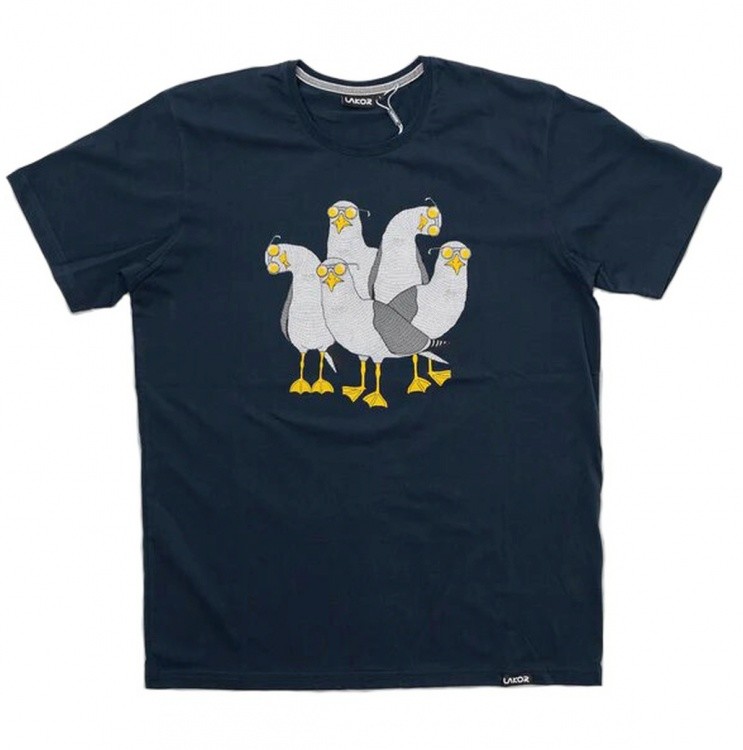Lakor Seagull Squad T-Shirt Lakor Seagull Squad T-Shirt Farbe / color: navy ()